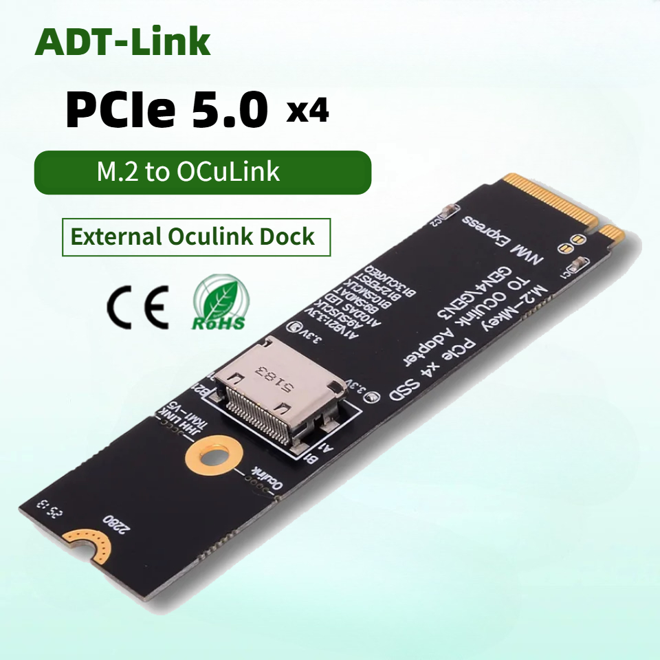 TKM1 PCIe 5.0 X4 OCuLink Lapto - Oculink Egpu Dock Graphics Card ulasan dan harga